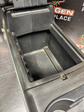 2012 FORD F150 CENTER CONSOLE BLK/ GRAY OEM #1281