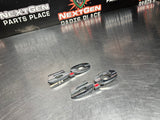 2011 FORD MUSTANG GT 5.0 FENDER EMBLEMS LH/RH CHROME OEM #931