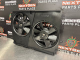 97-04 C5 Corvette Cooling Radiator Fans 24001282 Oem #W417