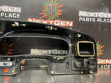 2006 FORD F350 LARIAT BLK WOODGRAIN DASH RADIO CLUSTER BEZEL TRIM LOADED OEM 1561