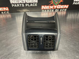 04-06 PONTIAC GTO CENTER CONSOLE REAR SEAT VENTS BEZEL 92109350 #910