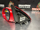 2004 PONTIAC GTO LH DRIVER SIDE MIRROR TORRID RED OEM #1027
