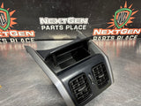 04-06 PONTIAC GTO CENTER CONSOLE REAR SEAT VENTS BEZEL 92109350 #4147