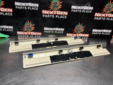 2011 FORD MUSTANG GT LH AND RH ILLUMINATED DOOR SILL TRIM SET TAN OEM #1357