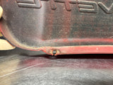 97- 04 C5 CORVETTE FRONT LICENSE PLATE COVER TORCH RED OEM 10256977 #1303