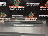 2013 FORD MUSTANG GT LH AND RH ILLUMINATED DOOR SILL TRIM SET OEM #1160