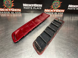 2014 FORD MUSTANG GT HOOD VENT LOUVERS PAIR RUBY RED OEM #783