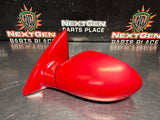 2006 PONTIAC GTO LH DRIVER SIDE MIRROR TORRID RED OEM #1522