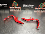 08-09 PONTIAC G8 HOOD HINGES LH/RH RED 92160231 92160230 OEM #948
