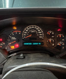 2005 GMC SIERRA 2500HD 6.6 LLY DIESEL CLUSTER OEM #1161