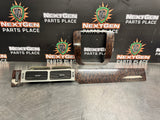 2011 GMC SIERRA CENTER DASH RADIO AIR VENTS WOOD TRIM BEZEL OEM #889