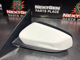 2011 FORD MUSTANG GT LH DRIVER SIDE VIEW MIRROR WHITE OEM #996