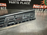 2015 FORD F350 DIESEL LH RH DRIVER PASSENGER SIDE FENDER EMBLEMS OEM #748