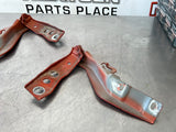 08-09 PONTIAC G8 HOOD HINGES LH RH IGNITION ORANGE OEM #397