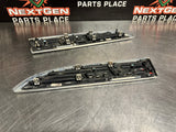 2014 FORD F250 DIESEL LH RH DRIVER PASSENGER SIDE FENDER EMBLEMS OEM #956