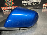 2017 FORD MUSTANG GT LH DRIVER SIDE VIEW MIRROR BLUE OEM #1548