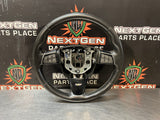 2014 CADILLAC CTS V COUPE LEATHER STEERING WHEEL 22982700 OEM #1233