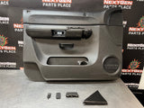 2007 CHEVY SILVERADO GMC SIERRA LH FRONT DRIVER DOOR PANEL EBONY #1132