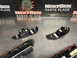 2012 CHEVY SILVERADO 2500 CREW CAB WOOD FRONT AND REAR WINDOW SWITCHES OEM #1379