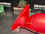 2004 PONTIAC GTO LH DRIVER SIDE MIRROR TORRID RED OEM #1043