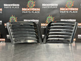 2013 SILVERADO 2500 ALLISON LEFT AND RIGHT HOOD SCOOPS BLCK OEM #1017