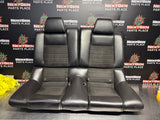 2013 FORD MUSTANG GT CALIFORNIA SPECIAL REAR LEATHER SEATS WITH SUEDE OEM #1176