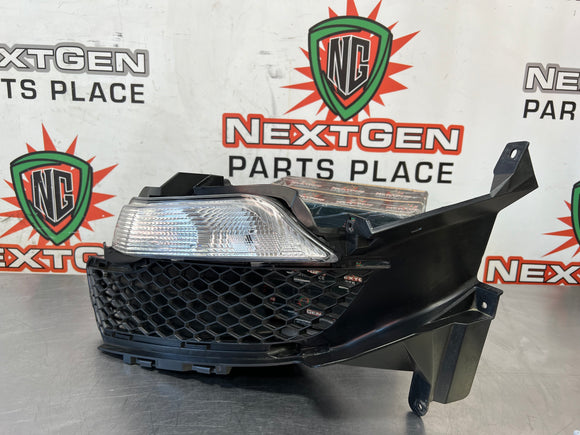 2019 MUSTANG GT350R LH DRIVER SIDE BUMPER FOG LIGHT BEZEL WITH LIGHTS OEM #601