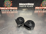 2014 FORD MUSTANG GT FACTORY DUAL HORNS WITH BRACKET OEM #1419