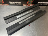 2013 FORD MUSTANG GT LH AND RH ILLUMINATED DOOR SILL TRIM SET OEM #1271