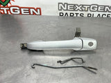 2013 FORD MUSTANG GT LH EXTERIOR DOOR HANDLE SILVER OEM #249