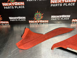 04-06 PONTIAC GTO CENTER CONSOLE TRIM PANELS RED OEM #901