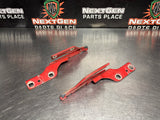 04-06 PONTIAC GTO HOOD HINGE SET TORRID RED OEM #1027