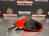10-15 CAMARO SS RH PASSENGER SIDE MIRROR ORANGE OEM #951