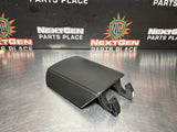 2010 CAMARO LEATHER CENTER CONSOLE LID W WHITE STITCH OEM #999