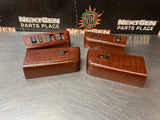 2013 FORD F350 LH & RH FRONT AND REAR DOOR WOODGRAIN WINDOW SWITCH SET OEM #1279