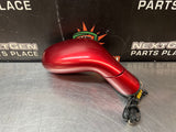 2008 C6 CORVETTE PASSENGER RH SIDE MIRROR CRYSTAL RED OEM #1266