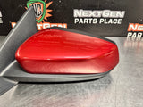2011 FORD MUSTANG GT LH DRIVER SIDE VIEW MIRROR RUBY RED OEM #1024