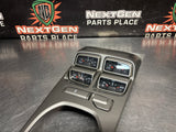 15 CAMARO SS MANUAL CONSOLE SHIFTER TRIM BEZEL AUXILIARY GAUGES OEM 92238977 #4155