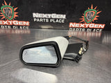 2017 FORD MUSTANG GT LH DRIVER SIDE VIEW MIRROR WHITE OEM #1365