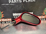 05 - 13 C6 CORVETTE RH PASSENGER SIDE MIRROR RED JEWEL TINTCOAT OEM #1538