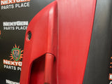 05-13 C6 CORVETTE OEM USED BLACK AND RED DOOR PANELS WITH MEMORY OEM #1080