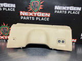 2013 C6 CORVETTE KNEE BOLSTER PANEL DASH TRIM CASHMERE OEM #1038