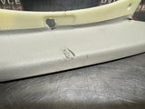 2007 C6 CORVETTE DASH TRIM NEAR GLOVE BOX LIGHT GREY OEM #1255