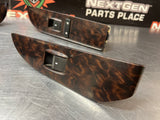 2012 GMC SIERRA 2500 CREW CAB WOOD FRONT & REAR POWER WINDOW SWITCHES OEM #1294