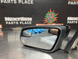 10-14 FORD MUSTANG GT LH DRIVER SIDE VIEW MIRROR BLCK OEM #847