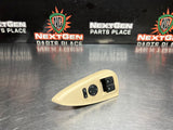 2013 C6 CORVETTE LH DRIVER WINDOW SWITCH TAN OEM #1038
