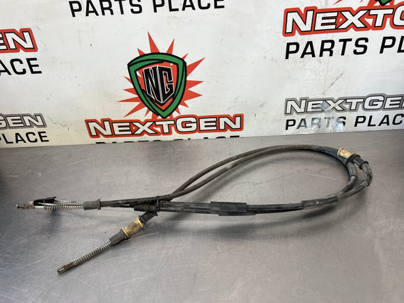 2010 CAMARO SS E -BRAKE EMERGENCY PARKING BRAKE CABLES OEM #535