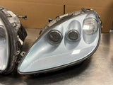 05-13 C6 CORVETTE LH RH HEADLIGHTS CARLISLE BLUE METALLIC OEM #VV220