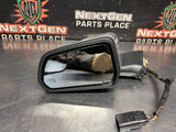 2016 FORD MUSTANG GT LH DRIVER SIDE VIEW MIRROR SILVER OEM #1630