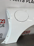 97-04 C5 CORVETTE DRIVER LH REAR QUARTER PANEL FENDER W/ FUEL DOOR WHITE #252